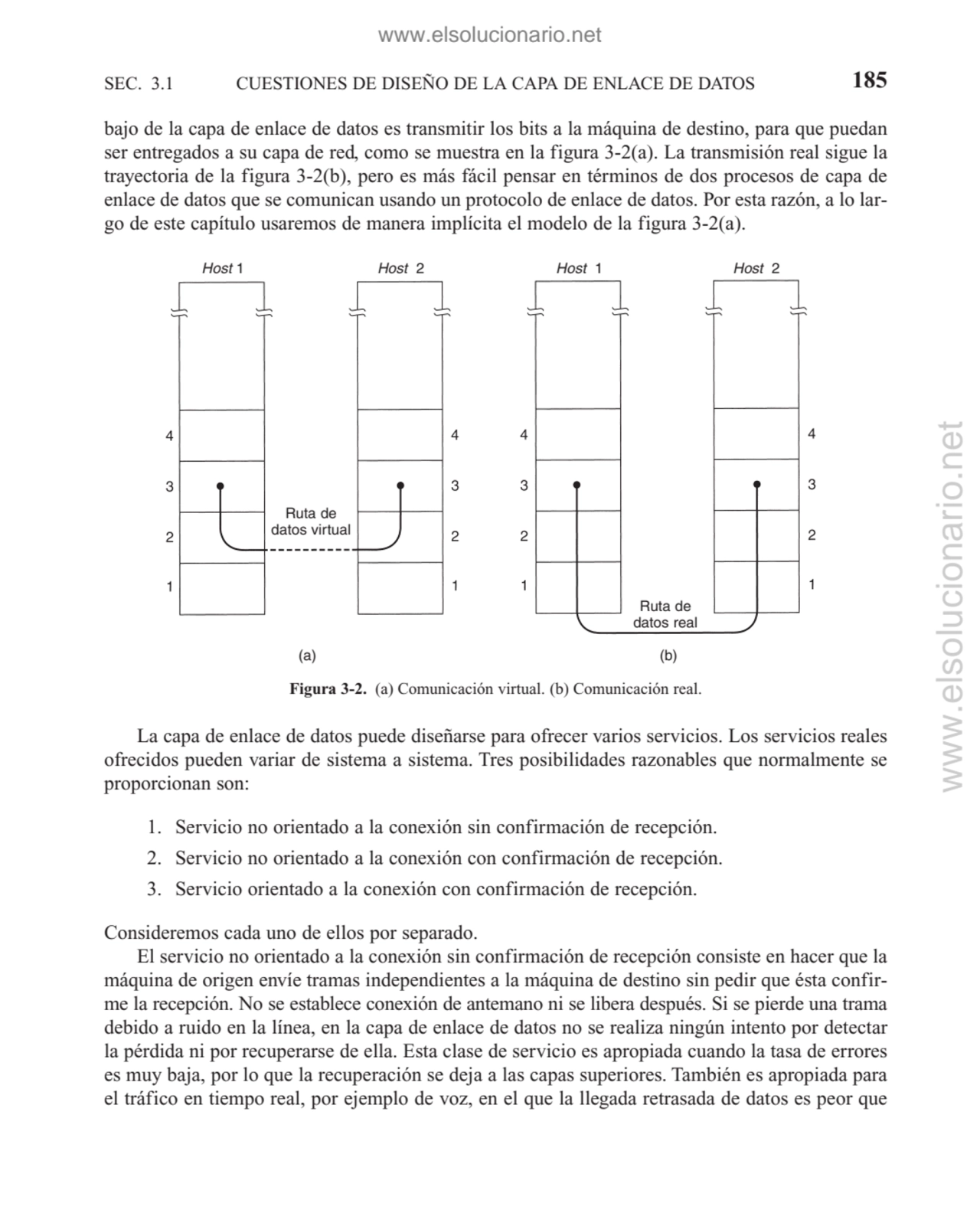bajo de la capa de enlace de datos es transmitir los bits a la máquina de destino, para que puedan
…