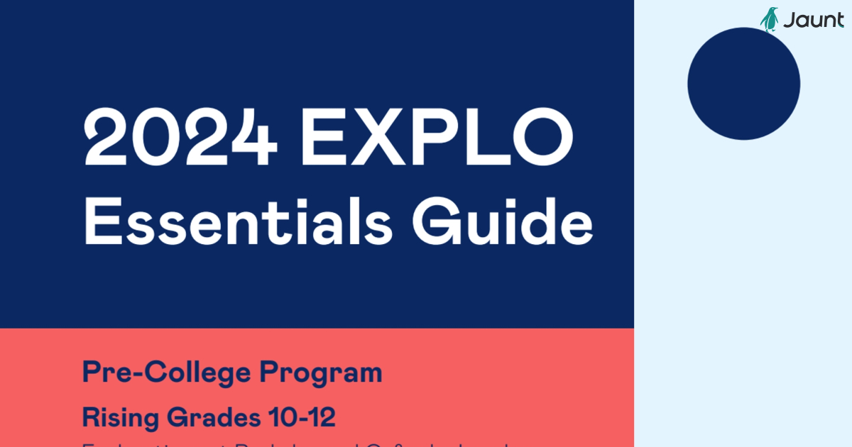 Explo information guide for students 