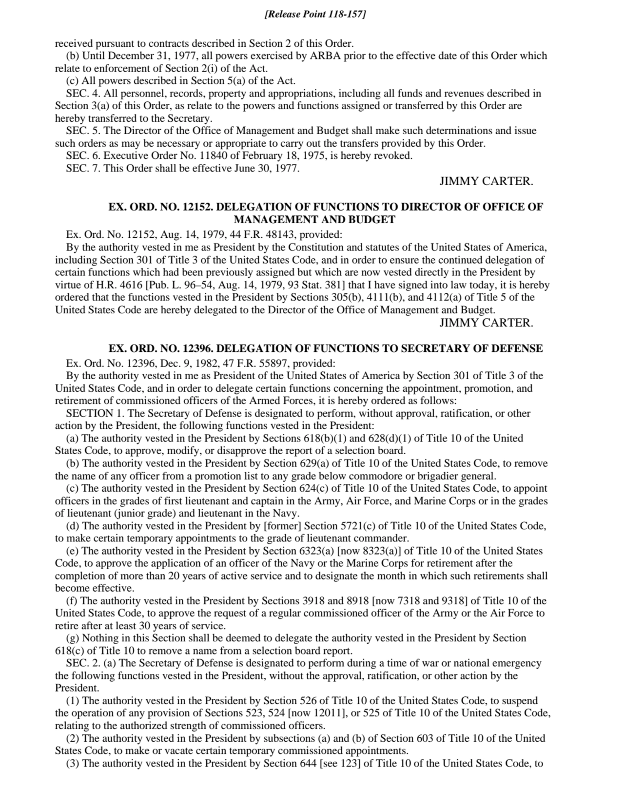 received pursuant to contracts described in Section 2 of this Order.
(b) Until December 31, 1977, …