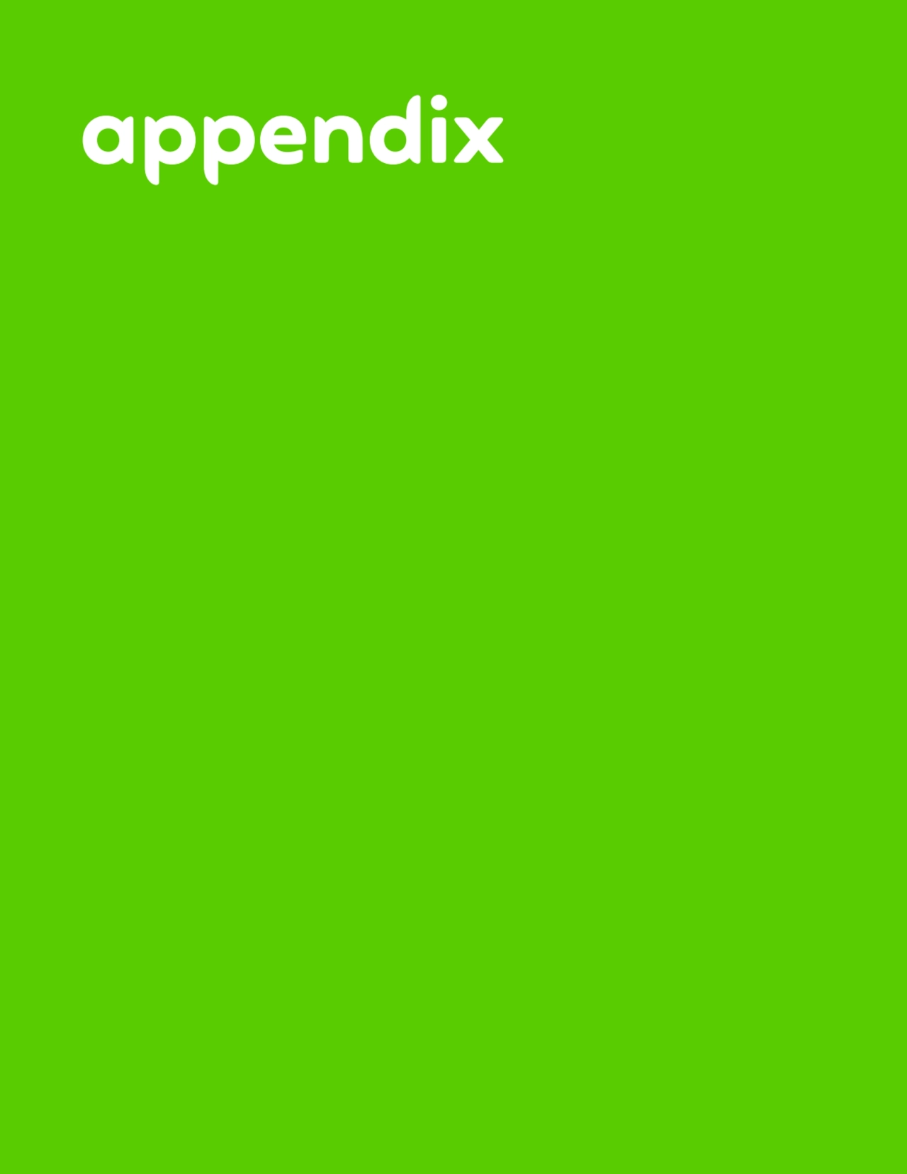 appendix
e