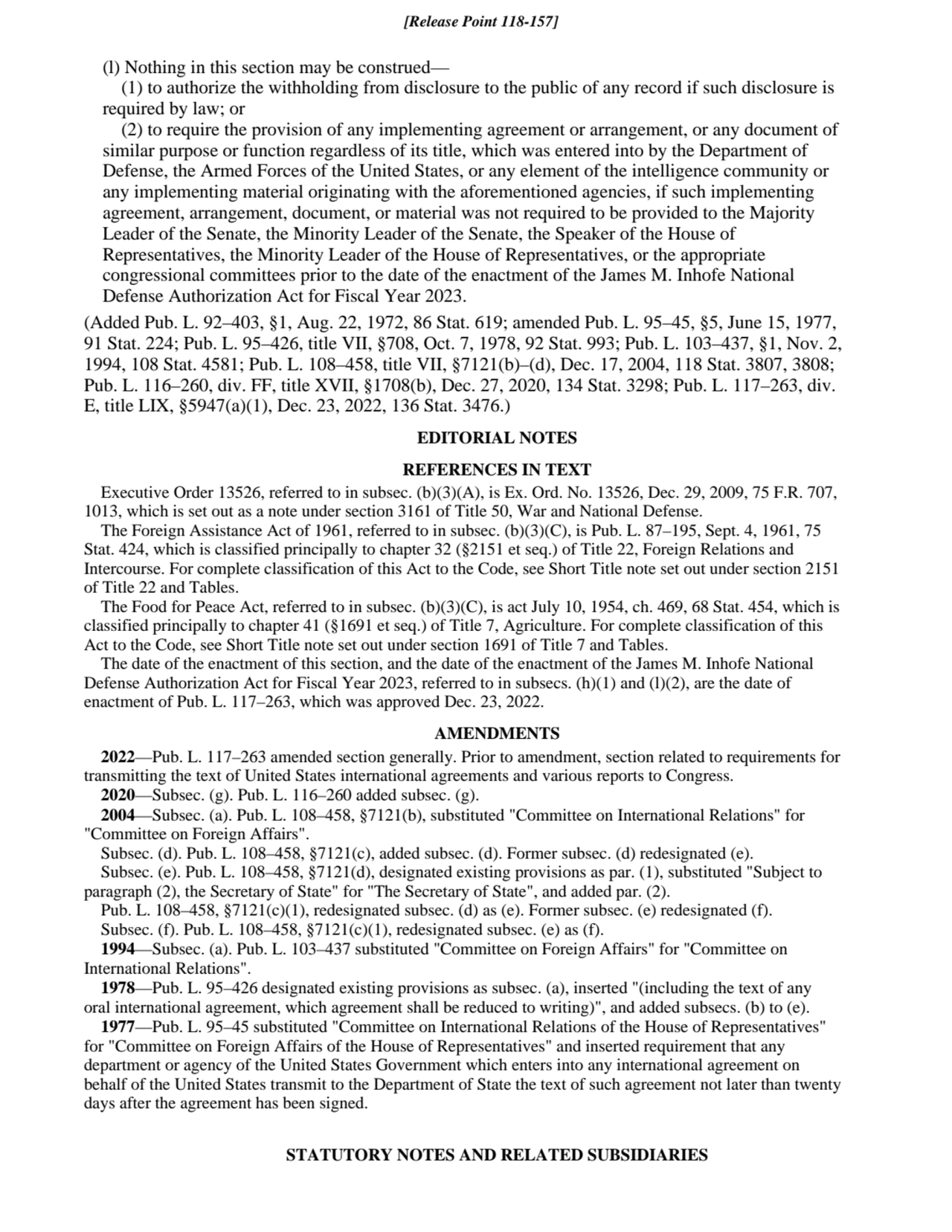 (l) Nothing in this section may be construed—
(1) to authorize the withholding from disclosure to …