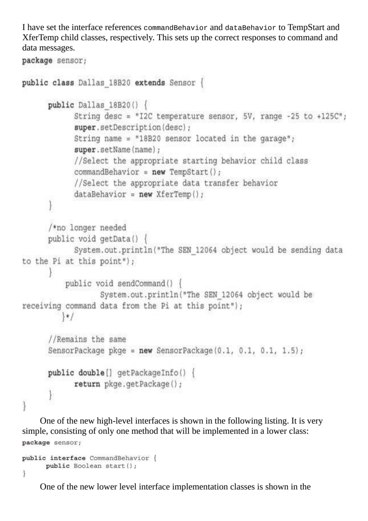 I have set the interface references commandBehavior and dataBehavior to TempStart and
XferTemp chi…