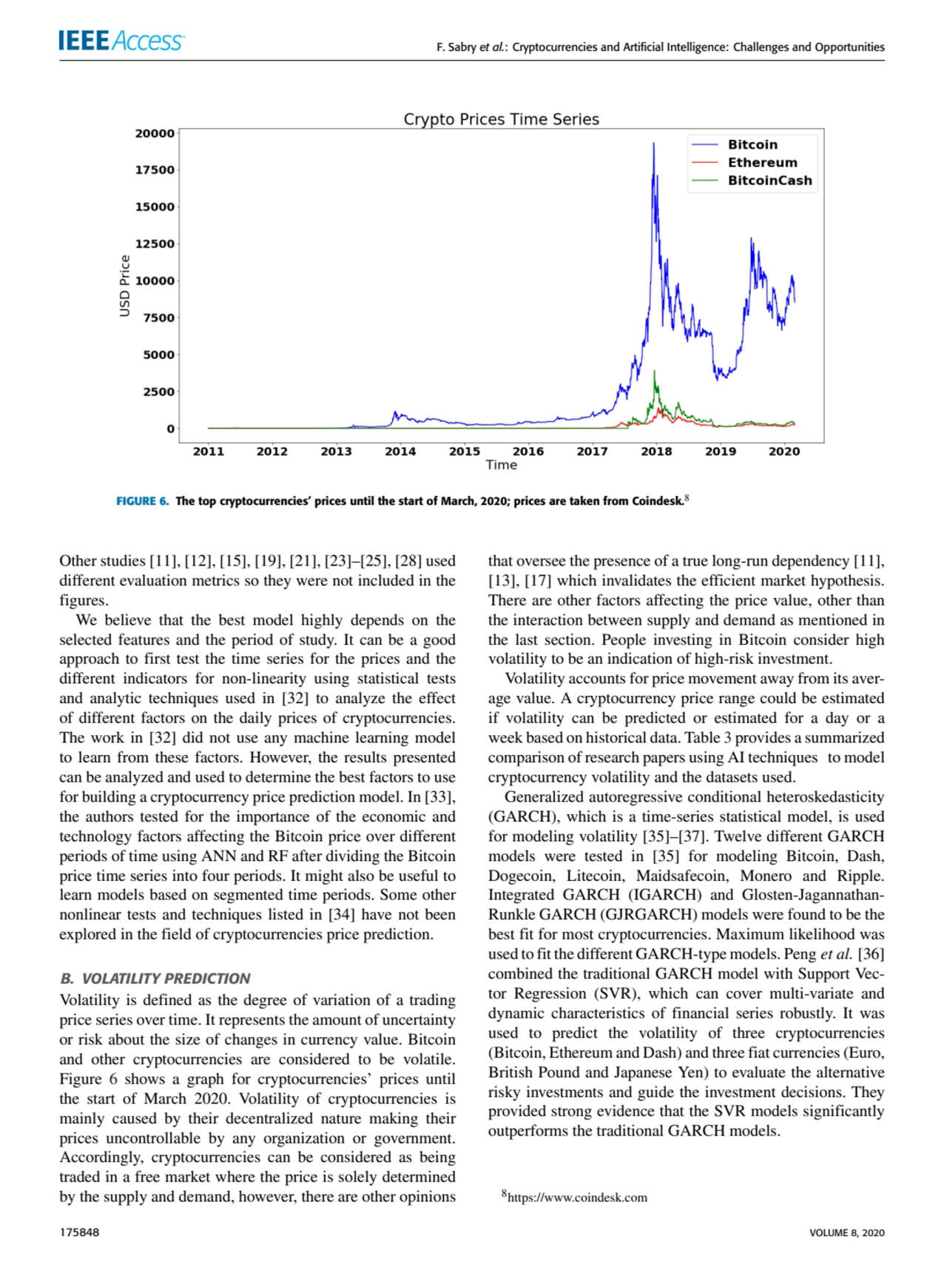 F. Sabry et al.: Cryptocurrencies and Artificial Intelligence: Challenges and Opportunities
FIGURE…