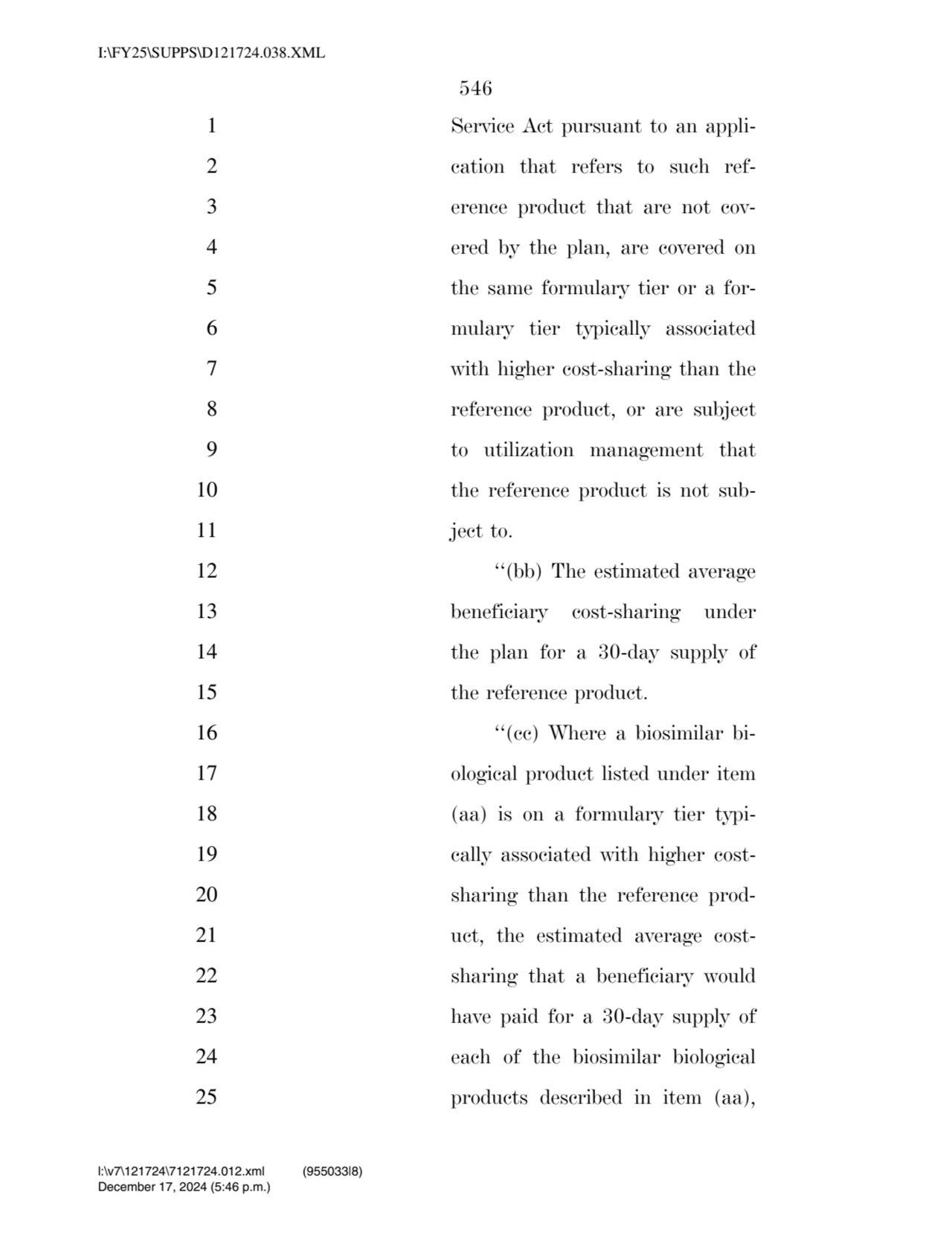 546 
1 Service Act pursuant to an appli2 cation that refers to such ref3 erence product that are…