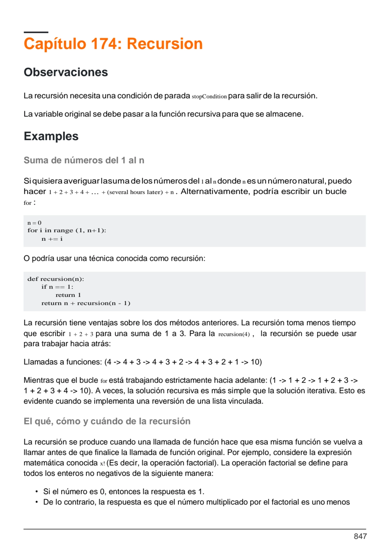 847
n = 0
for i in range (1, n+1): 
n += i
def recursion(n): 
if n == 1:
return 1
return n +…