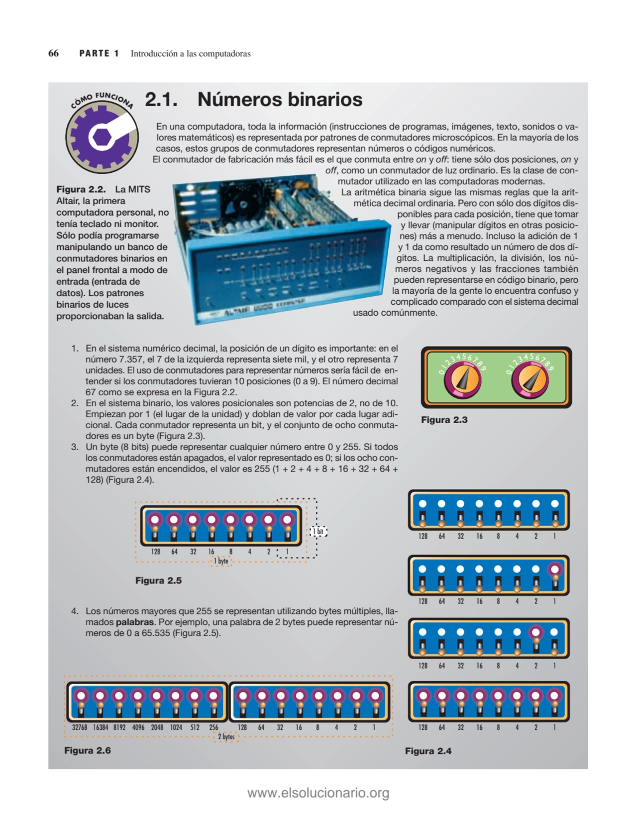 66 PARTE 1 Introducción a las computadoras
En una computadora, toda la información (instrucciones …