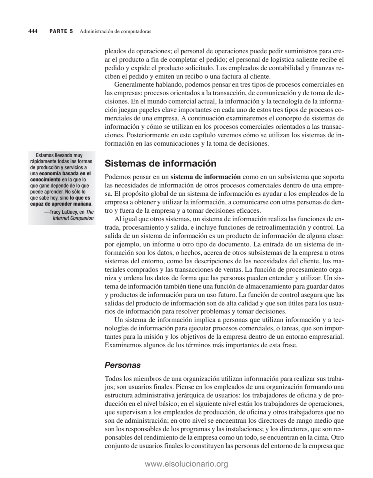 pleados de operaciones; el personal de operaciones puede pedir suministros para crear el producto …