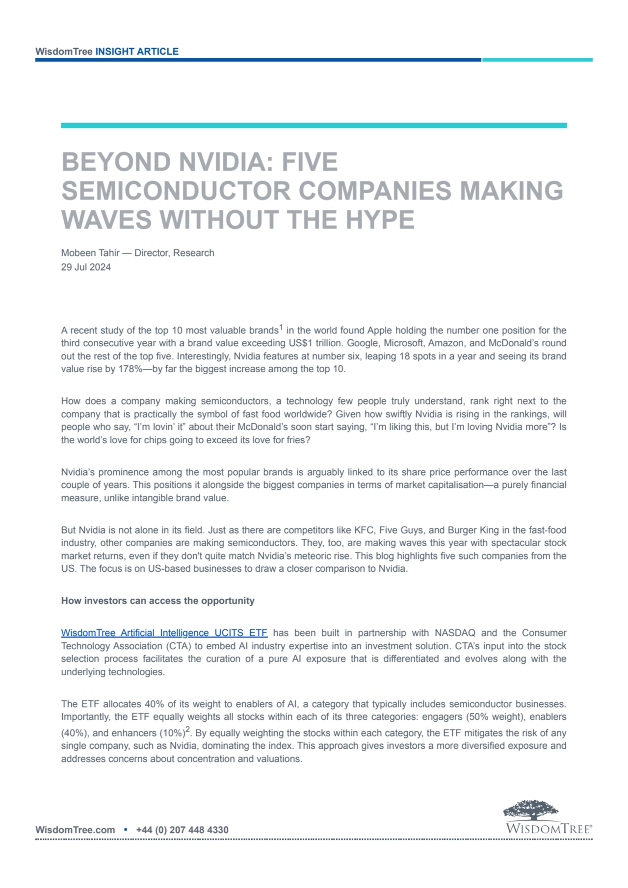 Beyond Nvidia: Five semiconductor companies making waves without the hype: Investment Strategy 