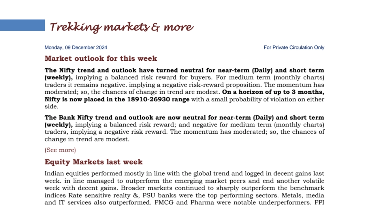 Trekking markets & more