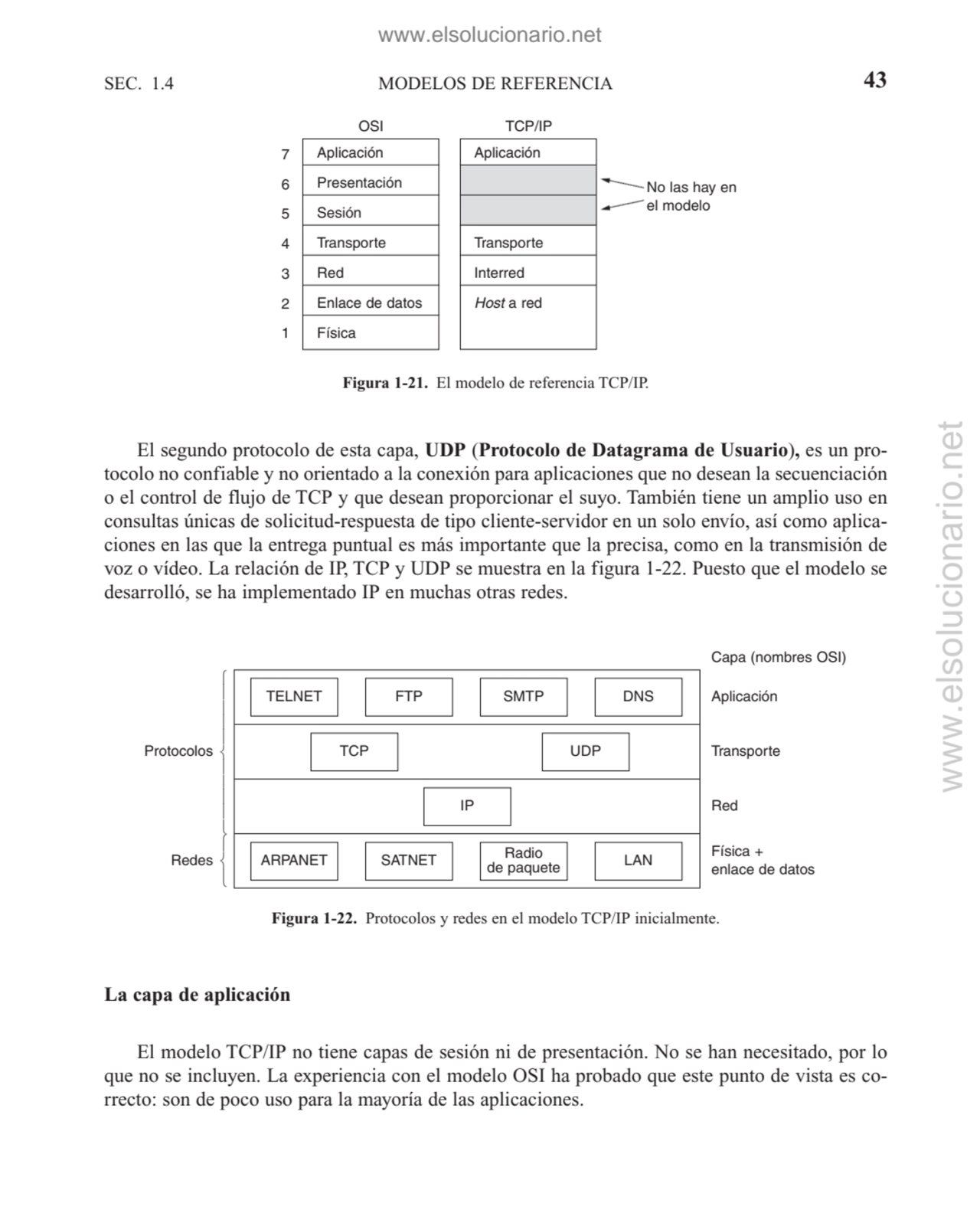 El segundo protocolo de esta capa, UDP (Protocolo de Datagrama de Usuario), es un protocolo no con…