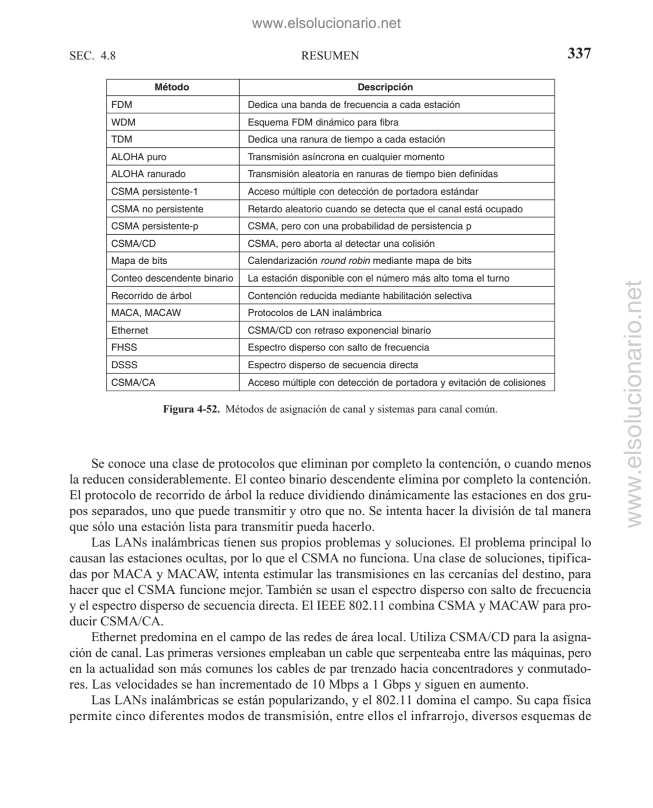 RESUMEN
Se conoce una clase de protocolos que eliminan por completo la contención, o cuando menos
…