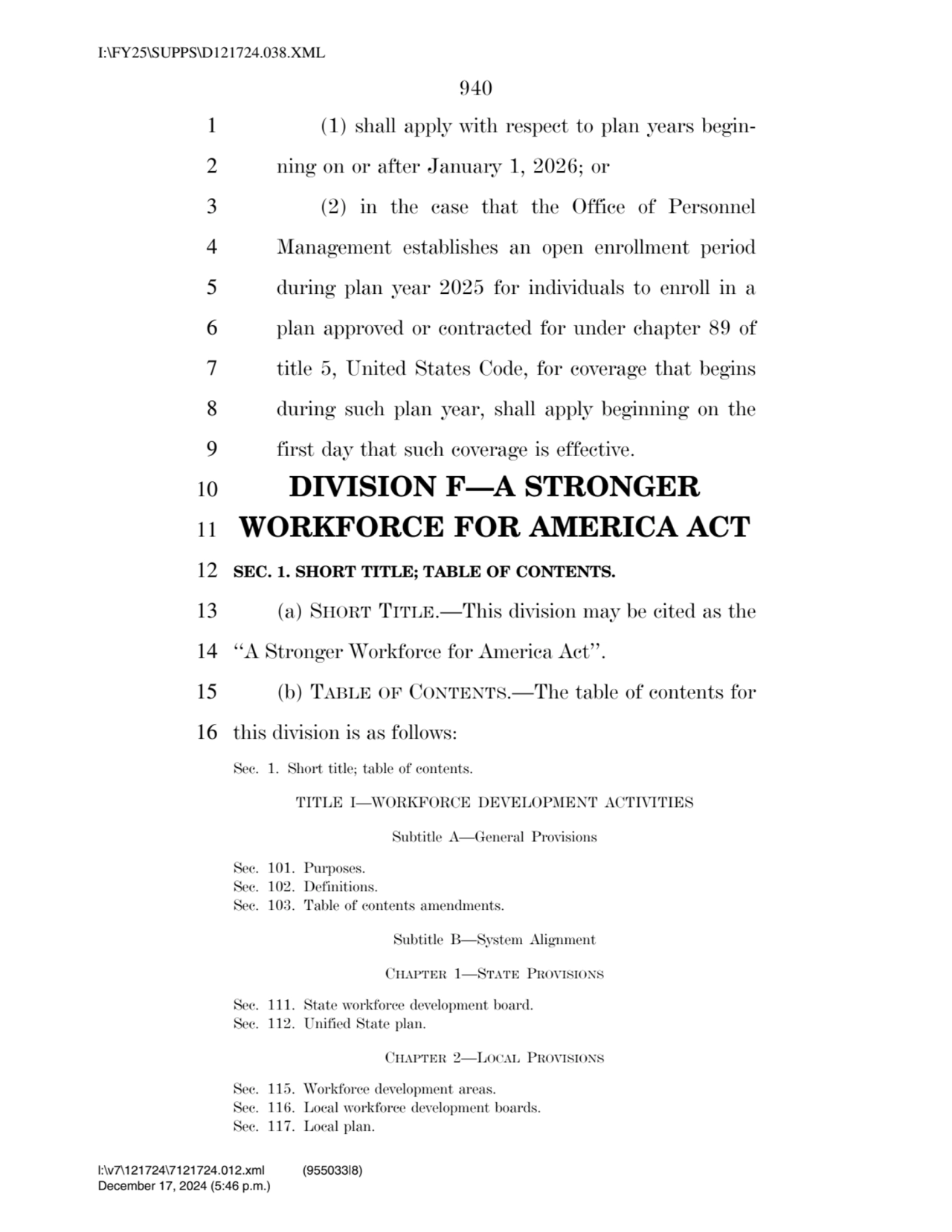 940 
1 (1) shall apply with respect to plan years begin2 ning on or after January 1, 2026; or 
3…