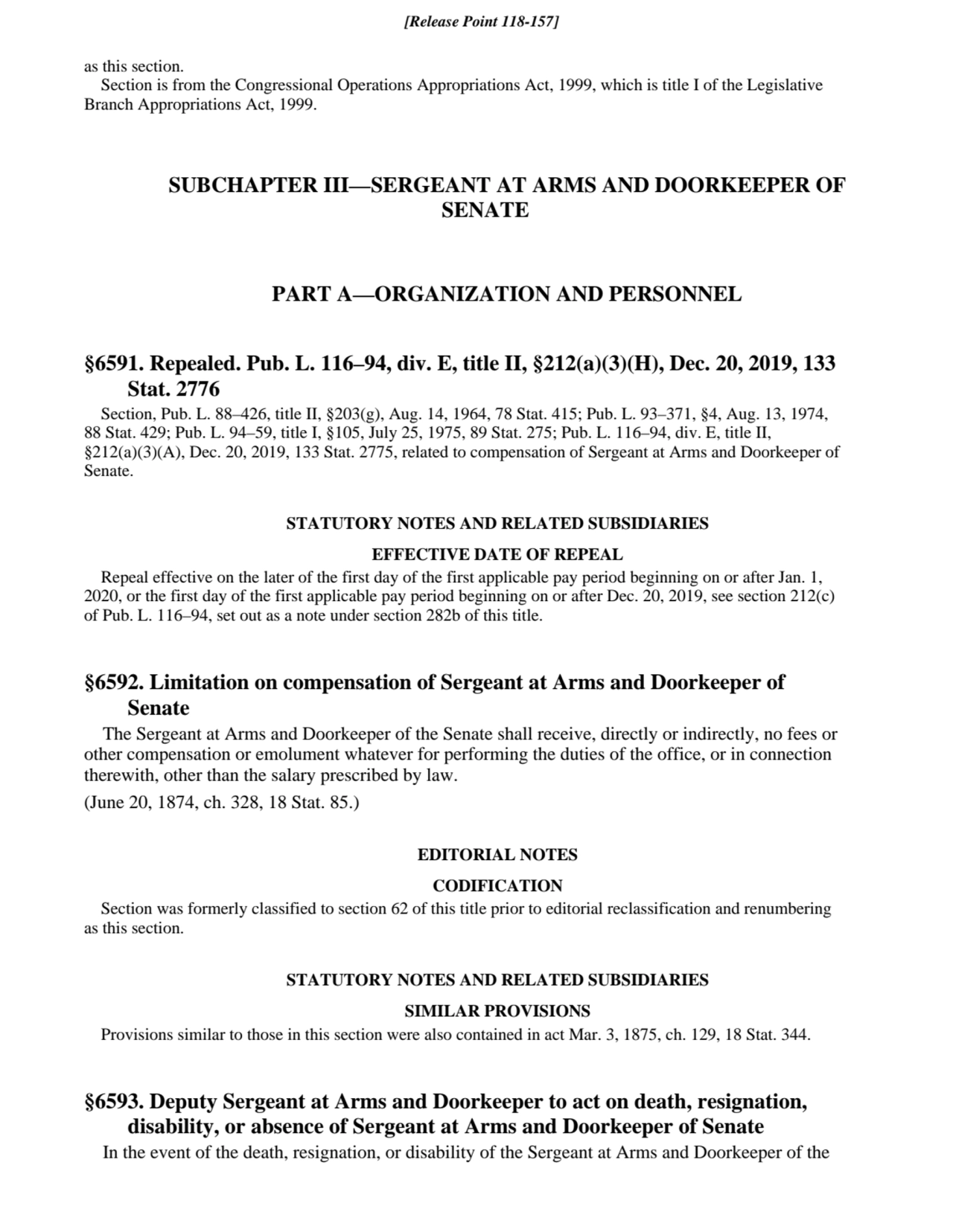 as this section.
Section is from the Congressional Operations Appropriations Act, 1999, which is t…