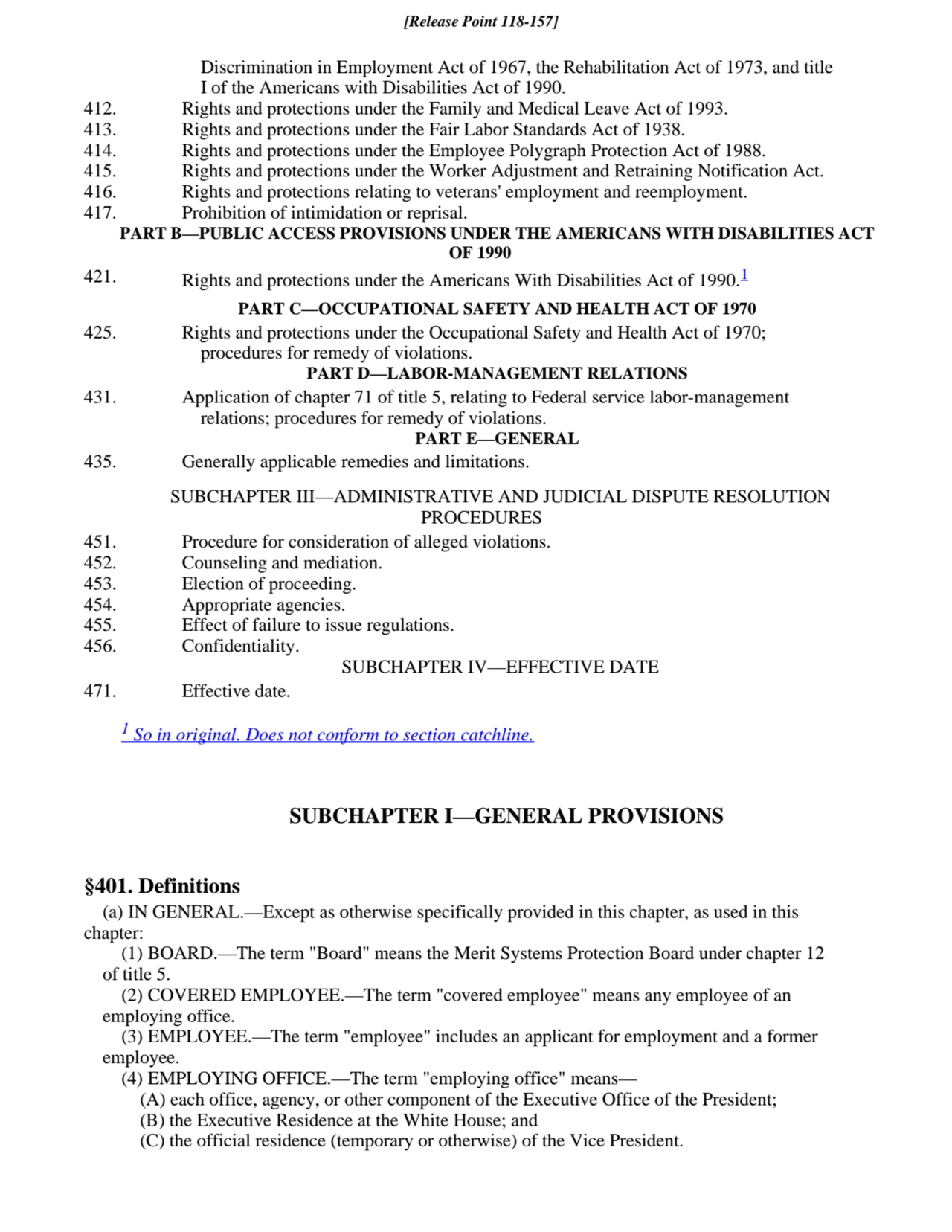 471. Effective date.
456. Confidentiality.
455. Effect of failure to issue regulations.
454. App…