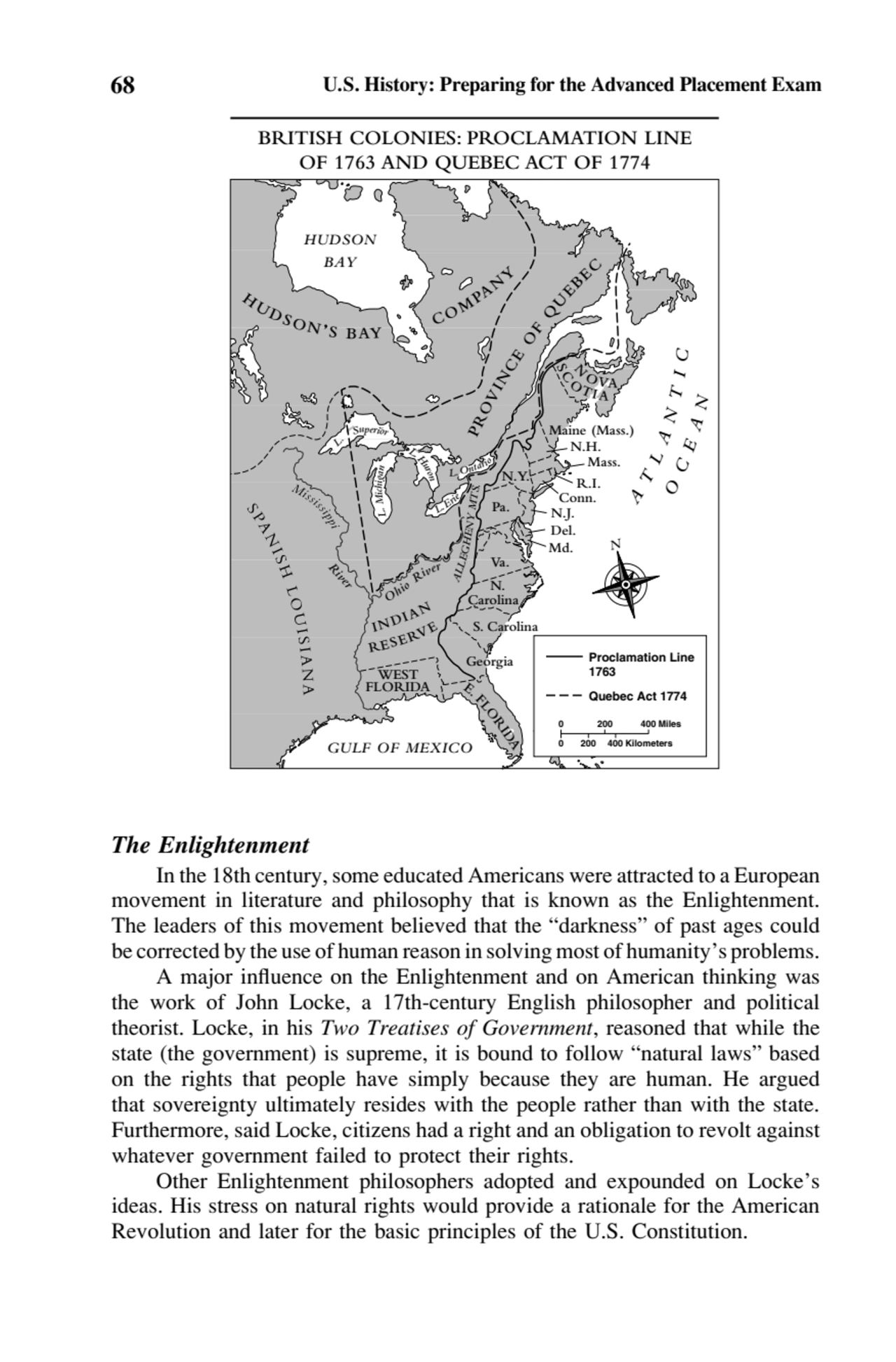 68 U.S. History: Preparing for the Advanced Placement Exam
The Enlightenment
In the 18th century,…