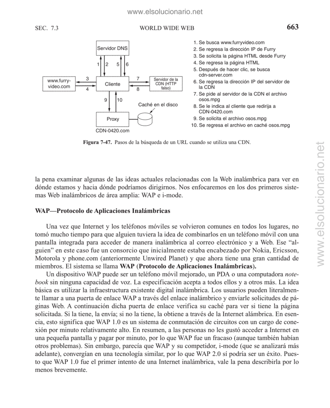 WORLD WIDE WEB
la pena examinar algunas de las ideas actuales relacionadas con la Web inalámbrica …