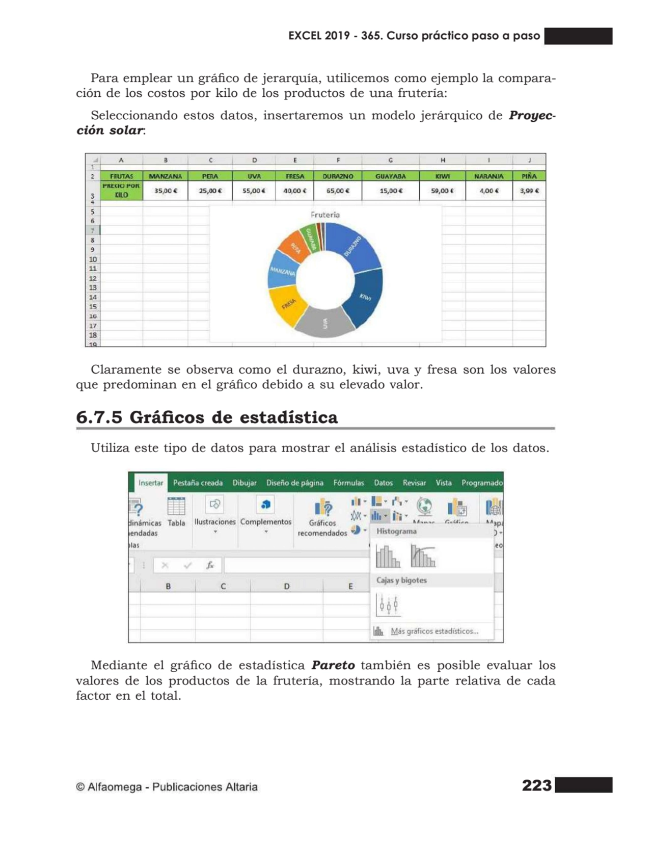 223
Para emplear un gráco de jerarquía, utilicemos como ejemplo la compara- ción de los costos po…