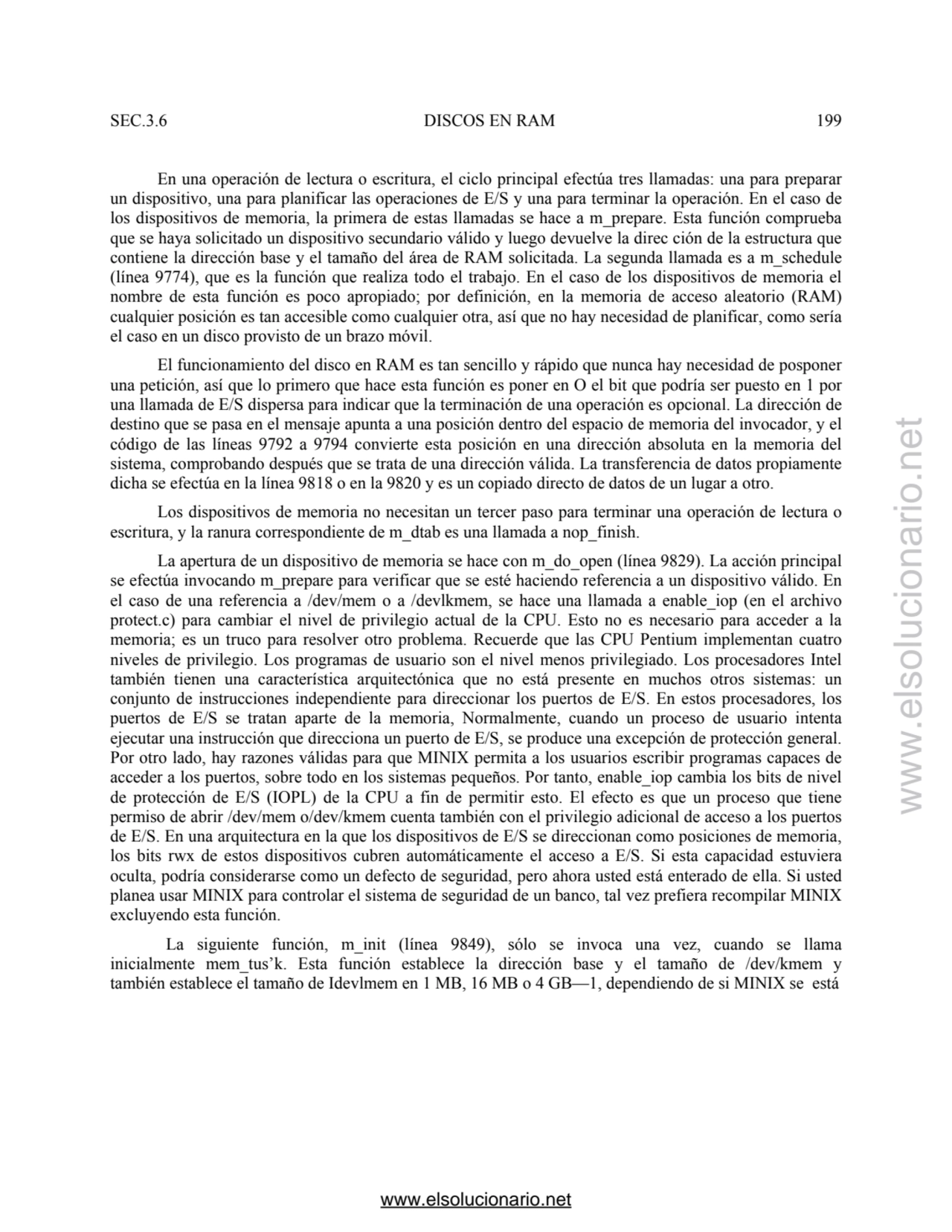 SEC.3.6 DISCOS EN RAM 199 
 En una operación de lectura o escritura, el ciclo principal efectúa tr…