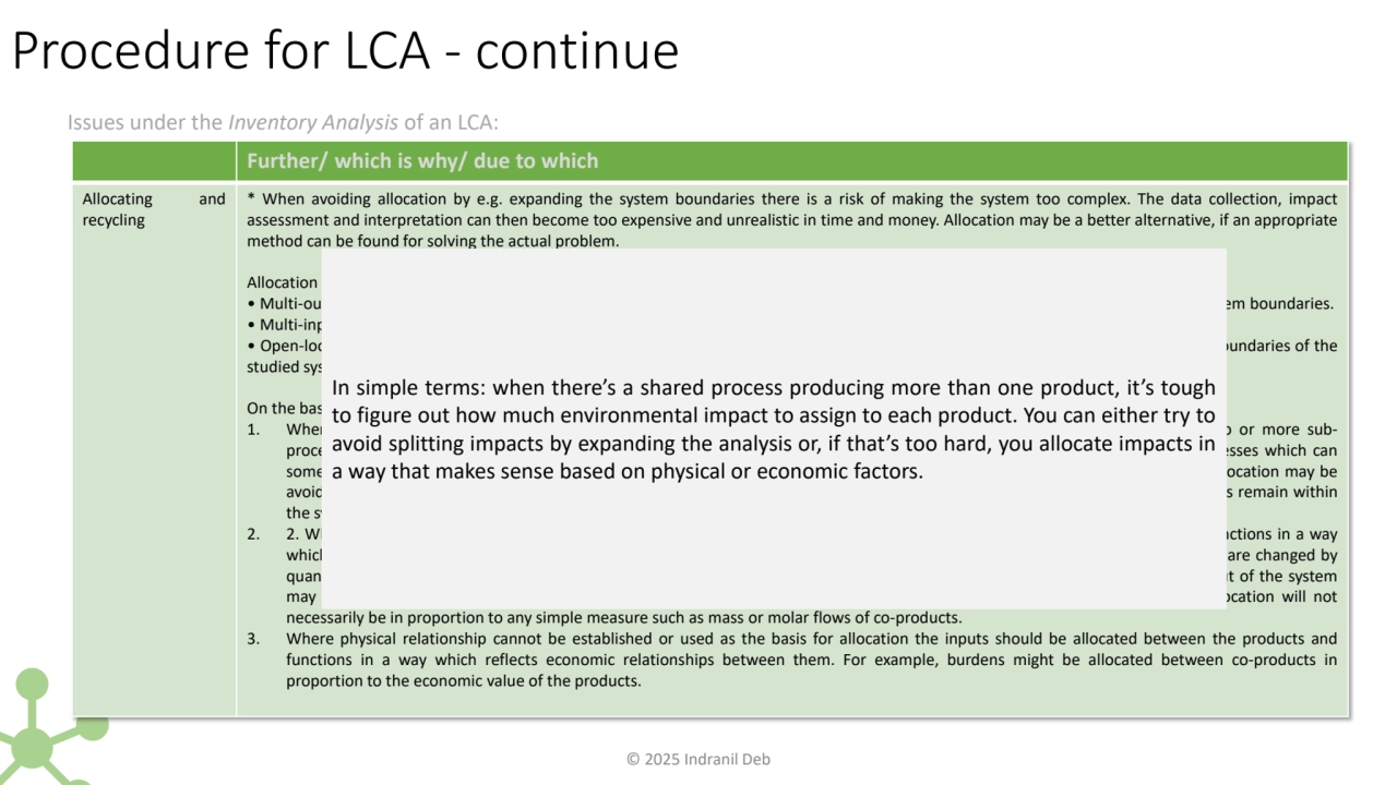 Further/ which is why/ due to which
Allocating and
recycling
* When avoiding allocation by e.g. …