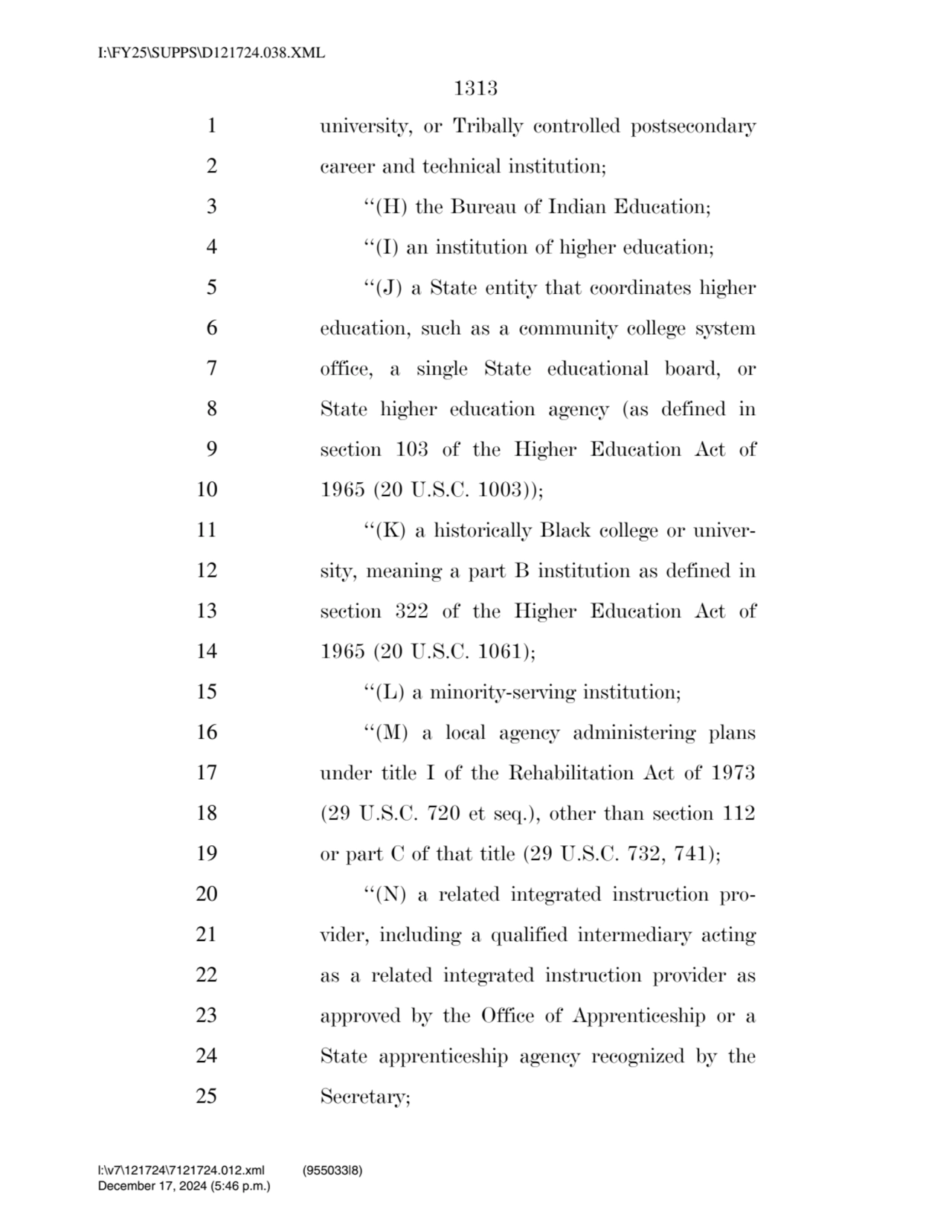 1313 
1 university, or Tribally controlled postsecondary 
2 career and technical institution; 
3…