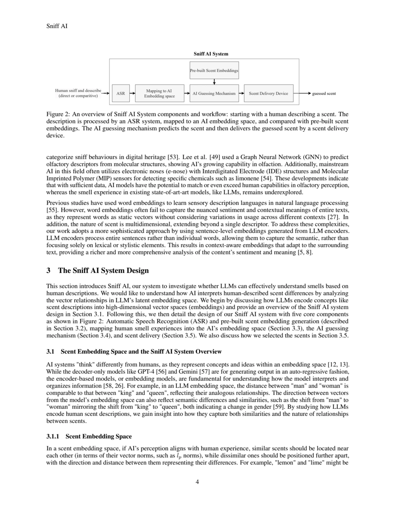 Sniff AI
ASR Mapping to AI
Embedding space AI Guessing Mechanism Scent Delivery Device
Sniff AI …