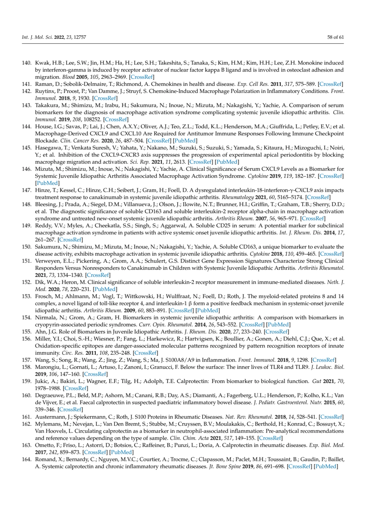 Int. J. Mol. Sci. 2022, 23, 12757 58 of 61
140. Kwak, H.B.; Lee, S.W.; Jin, H.M.; Ha, H.; Lee, S.H…