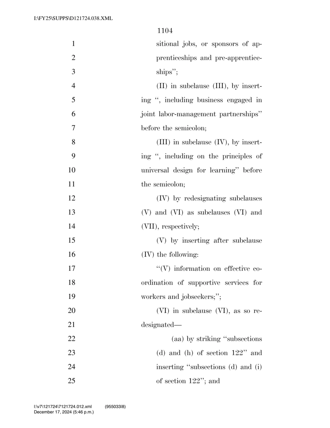 1104 
1 sitional jobs, or sponsors of ap2 prenticeships and pre-apprentice3 ships’’; 
4 (II) in…