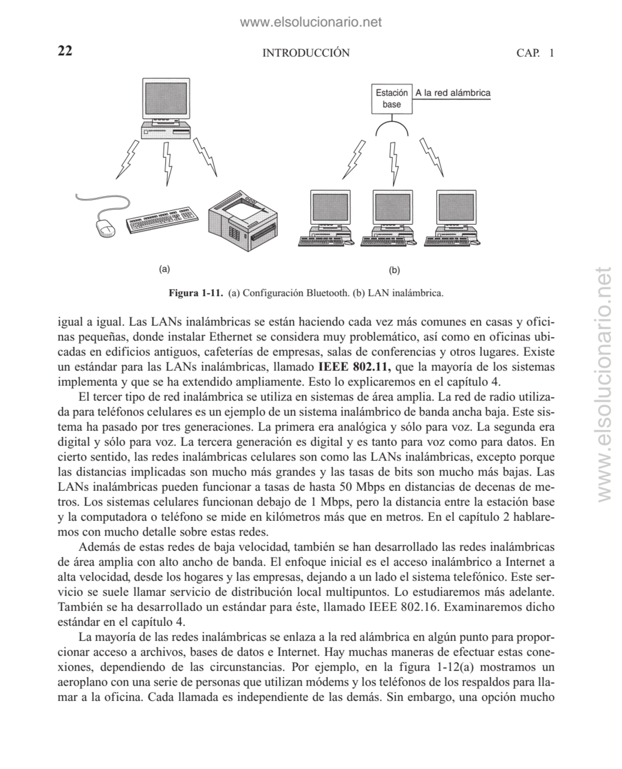igual a igual. Las LANs inalámbricas se están haciendo cada vez más comunes en casas y oficinas pe…