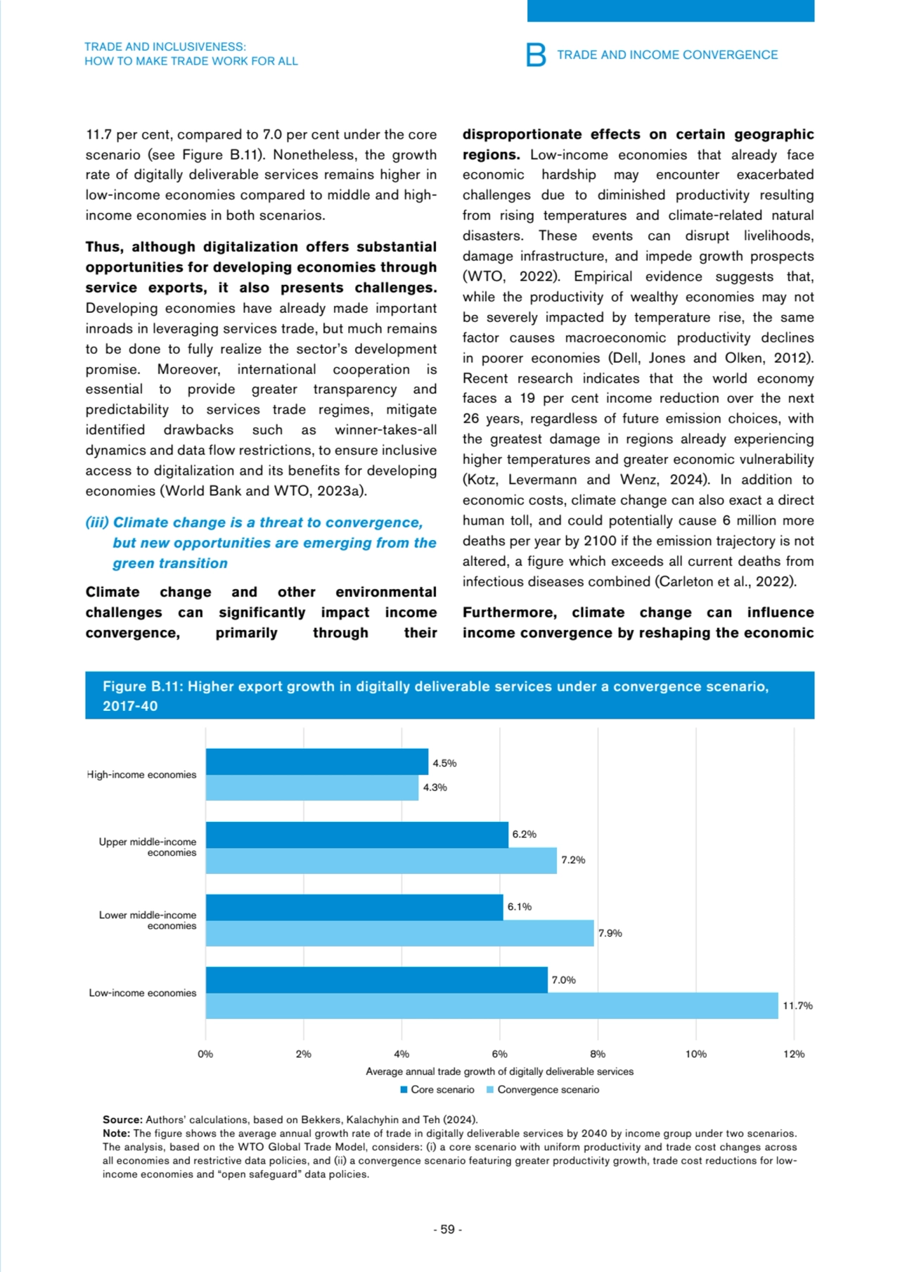 B TRADE AND INCOME CONVERGENCE
- 59 -
TRADE AND INCLUSIVENESS: 
HOW TO MAKE TRADE WORK FOR ALL
…