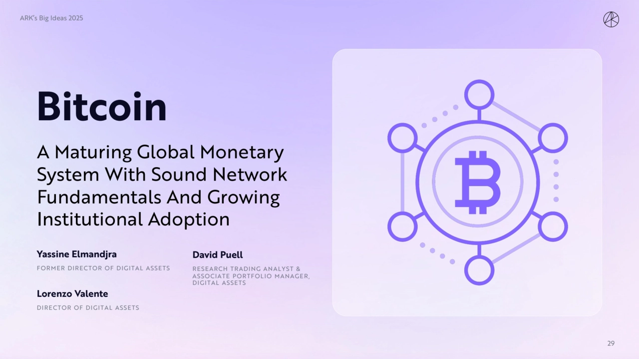 A Maturing Global Monetary 
System With Sound Network 
Fundamentals And Growing 
Institutional A…