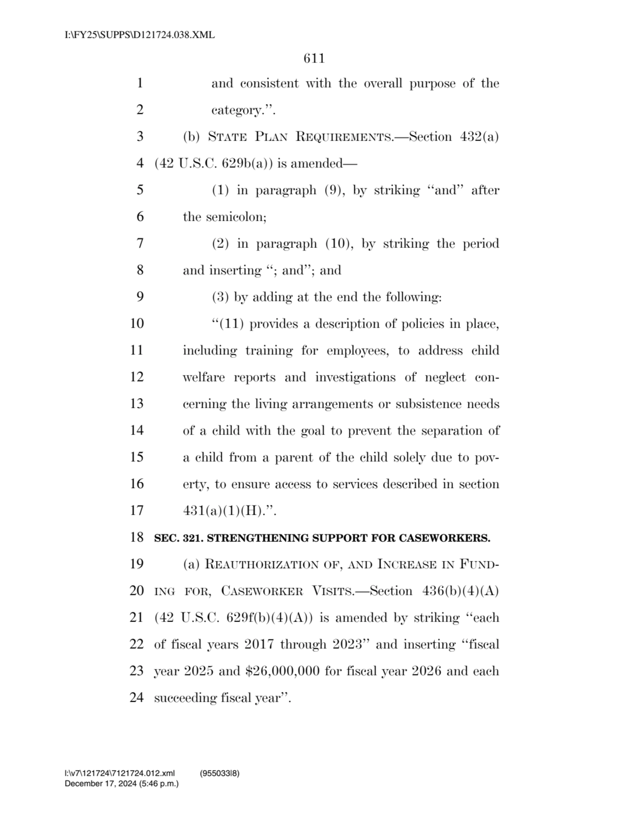 611 
1 and consistent with the overall purpose of the 
2 category.’’. 
3 (b) STATE PLAN REQUIREM…