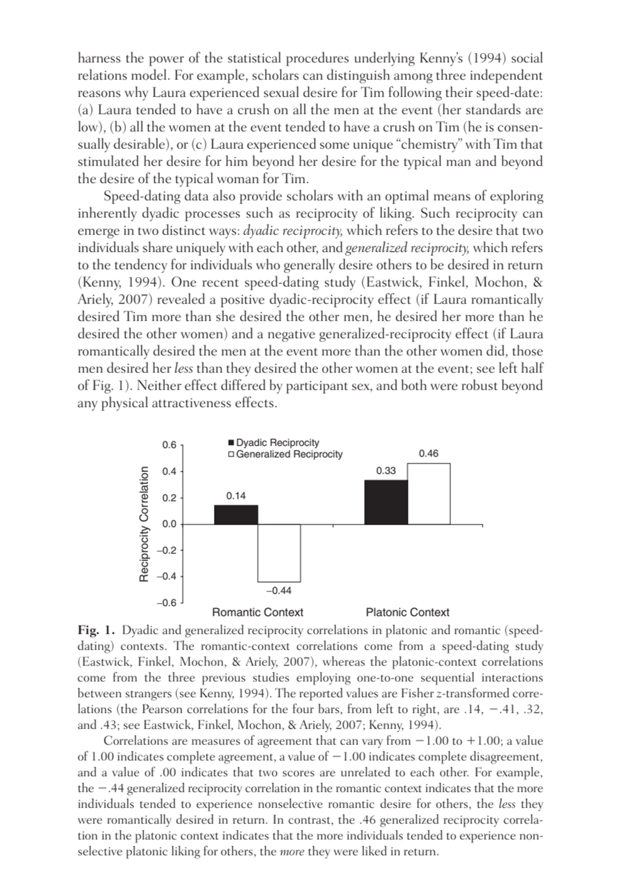 harness the power of the statistical procedures underlying Kenny’s (1994) social
relations model. …