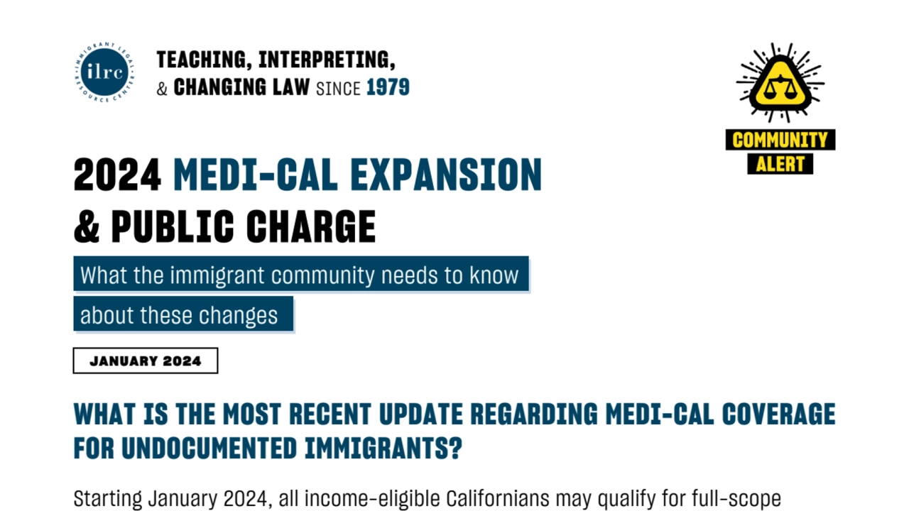 2024 Medi-Cal Expansion & Public Charge