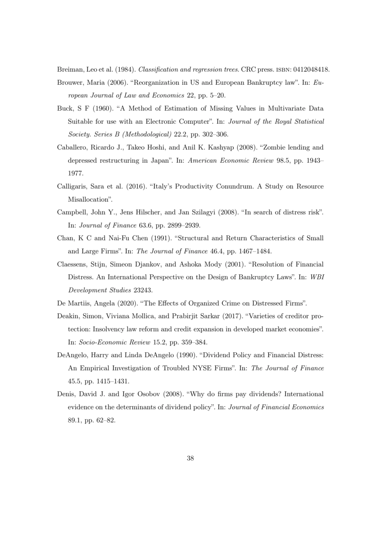 Breiman, Leo et al. (1984). Classification and regression trees. CRC press. isbn: 0412048418.
Brou…