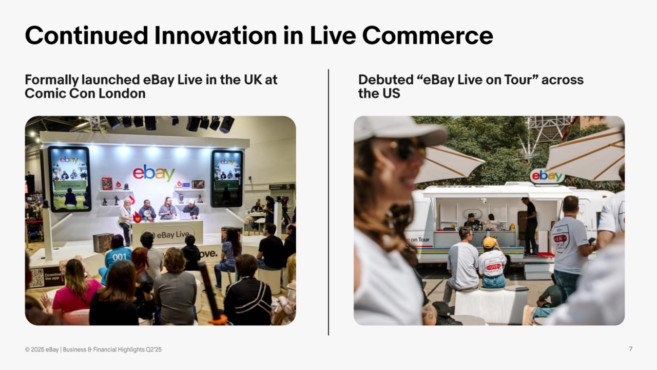 Ebay Q2 Earnings presentation - Page 7