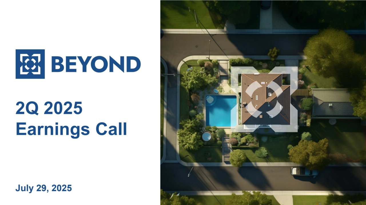 July 29, 2025
2Q 2025 
Earnings Call