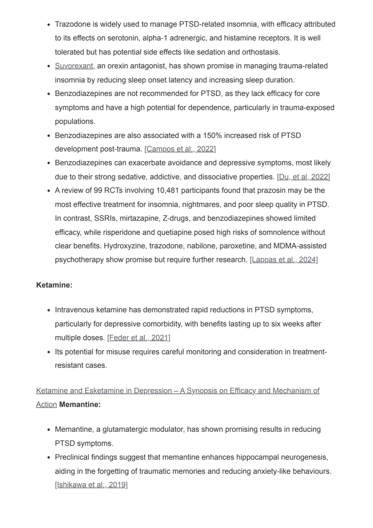 Trazodone is widely used to manage PTSD-related insomnia, with efficacy attributed
to its effects …