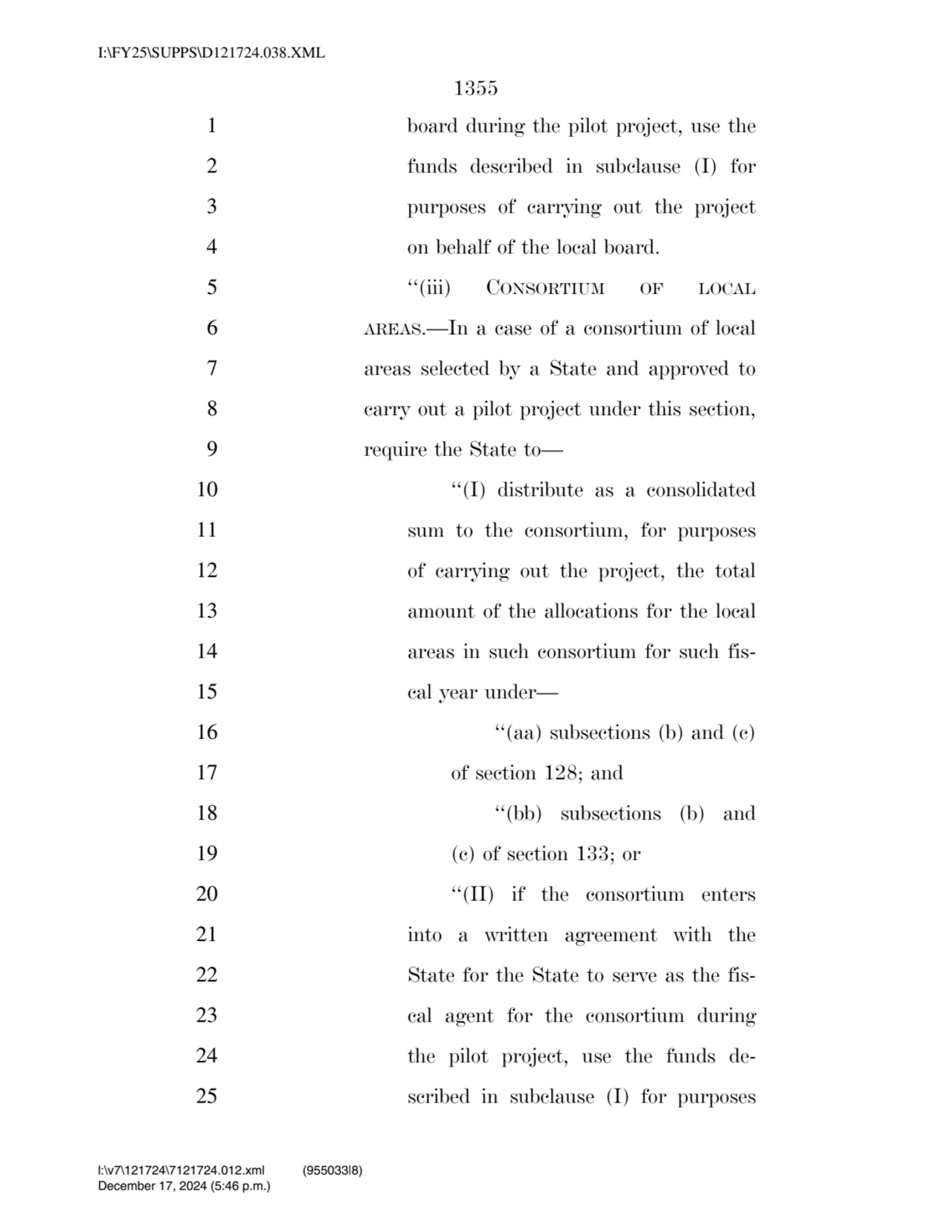 1355 
1 board during the pilot project, use the 
2 funds described in subclause (I) for 
3 purpo…