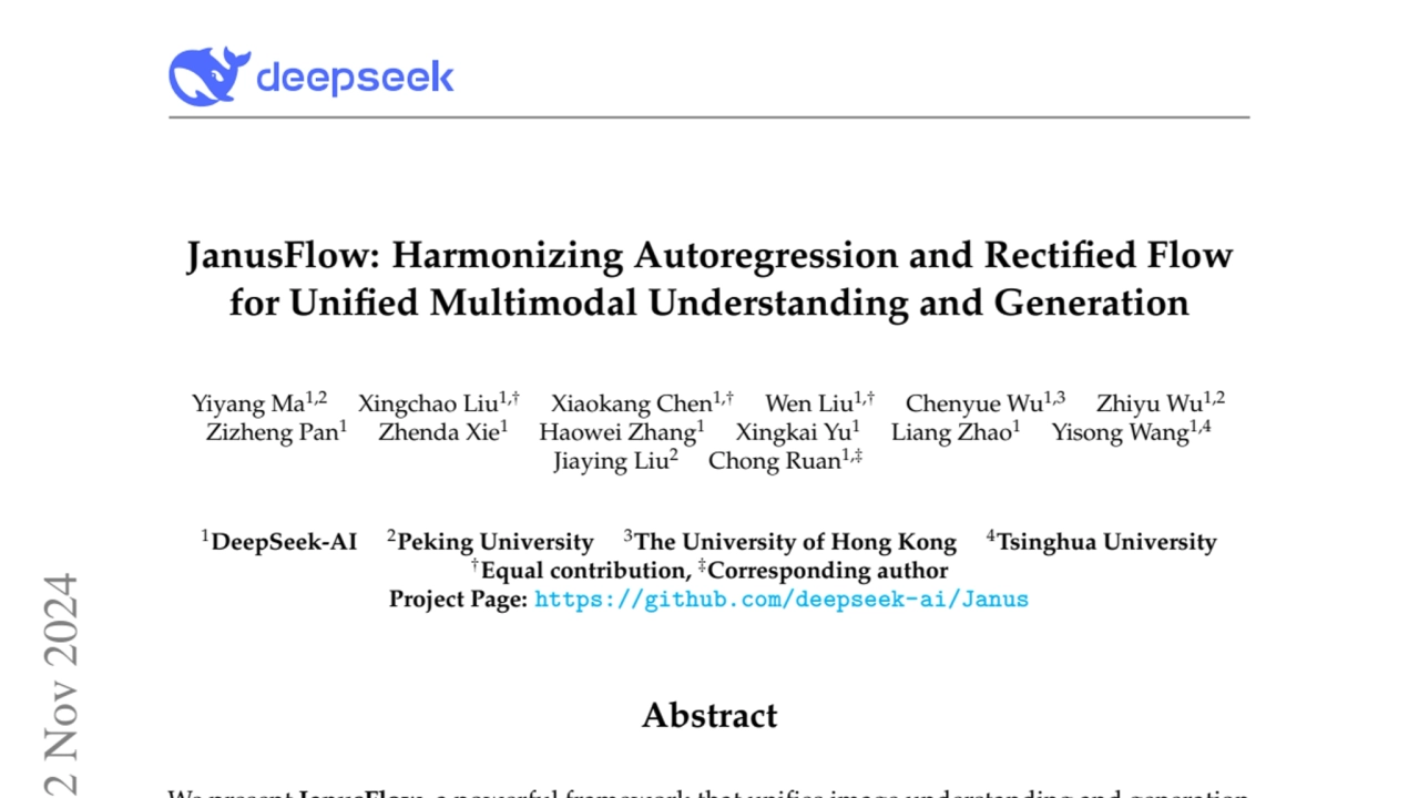 JanusFlow: Harmonizing Autoregression and Rectified Flow