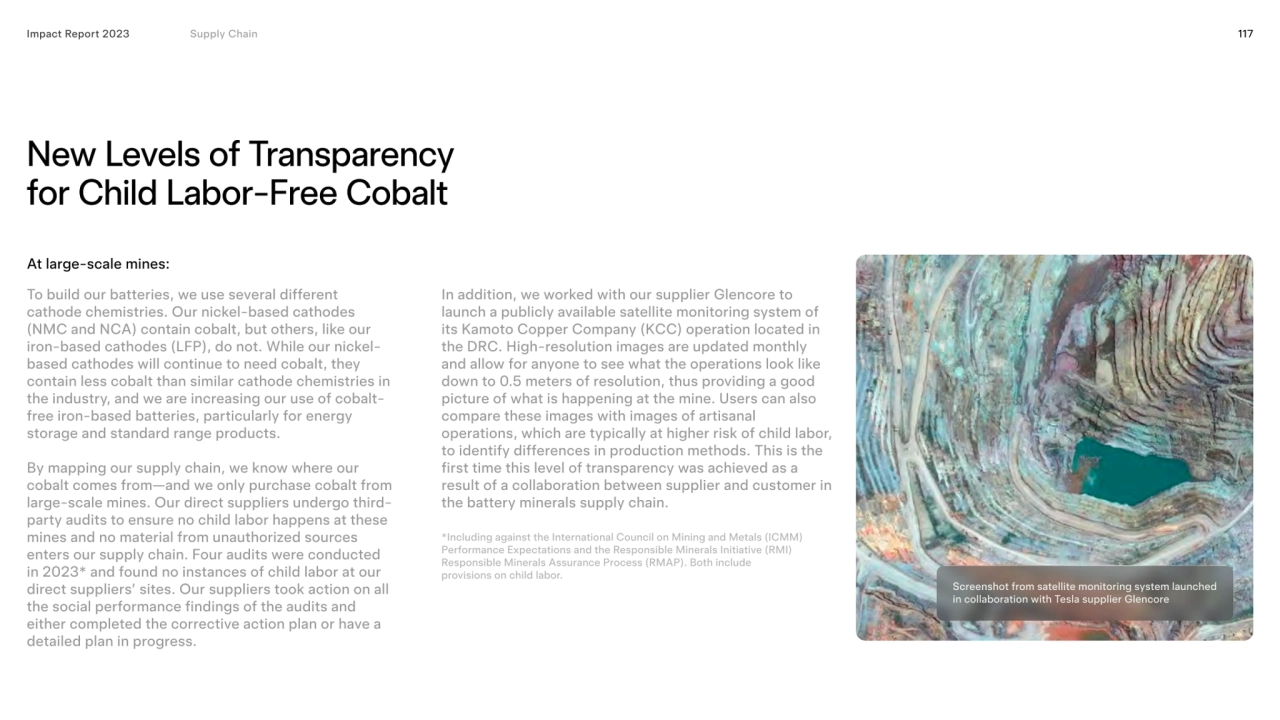 117
New Levels of Transparency 
for Child Labor-Free Cobalt
Impact Report 2023
At large-scale m…