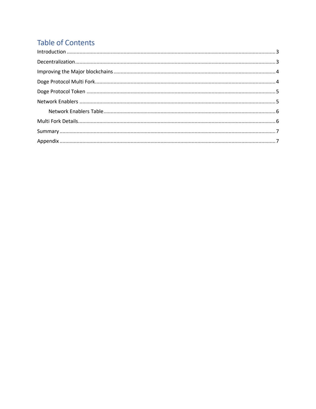 Table of Contents
Introduction ...................................................................…