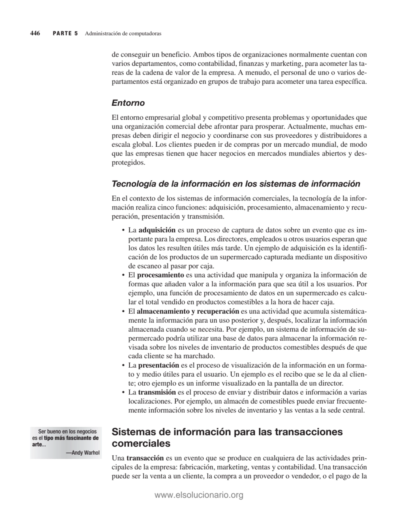 de conseguir un beneficio. Ambos tipos de organizaciones normalmente cuentan con
varios departamen…