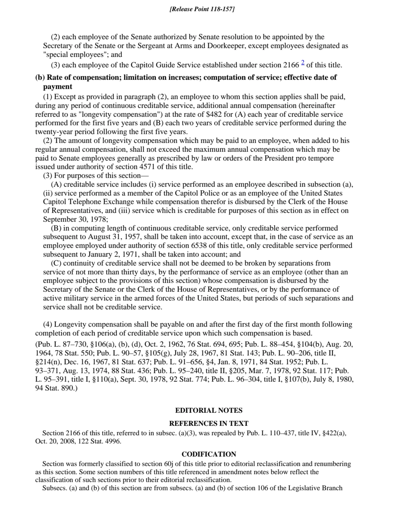 (2) each employee of the Senate authorized by Senate resolution to be appointed by the
Secretary o…