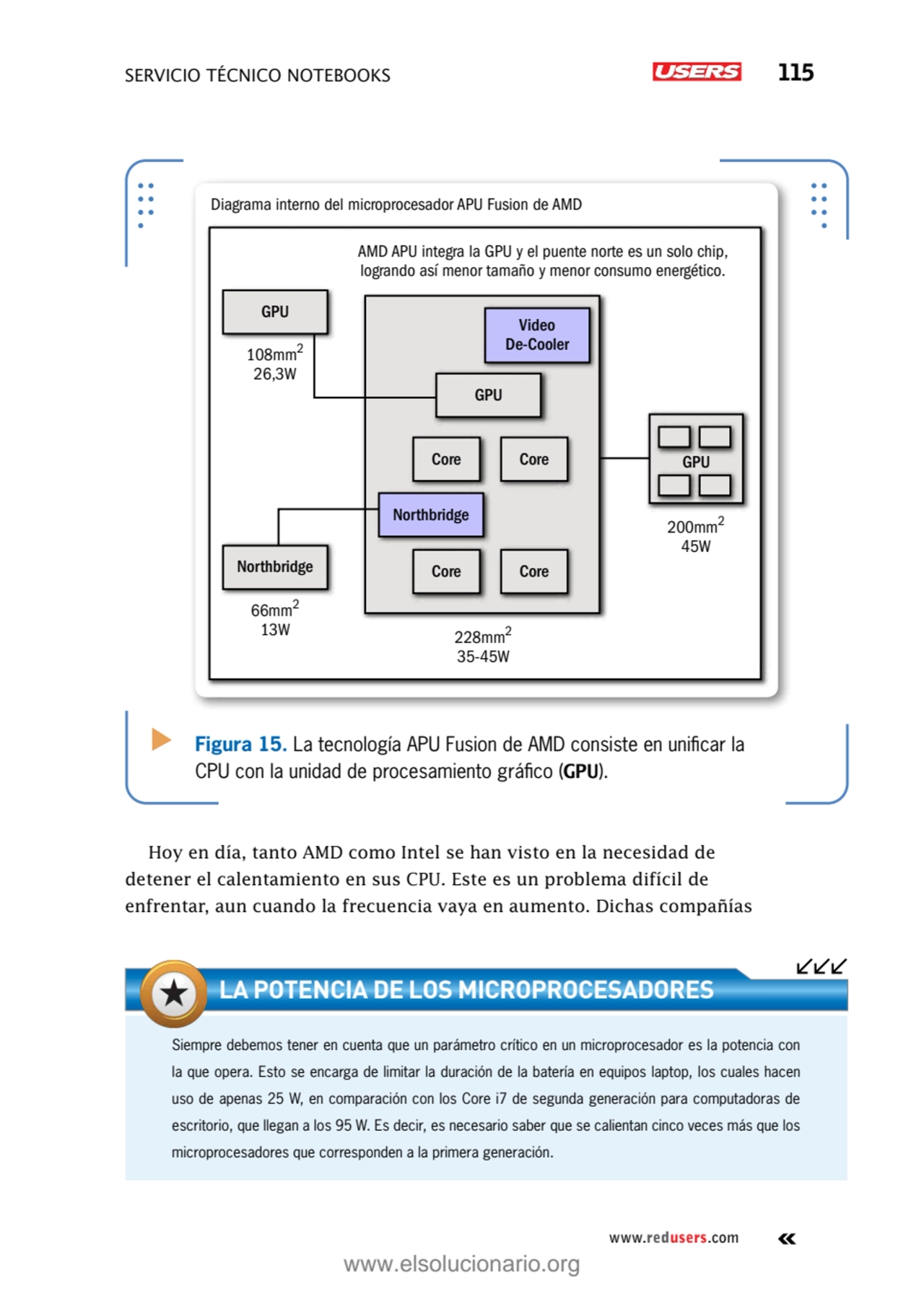 SERVICIO TÉCNICO NOTEBOOKS 115
www.redusers.com
Hoy en día, tanto AMD como Intel se han visto en …