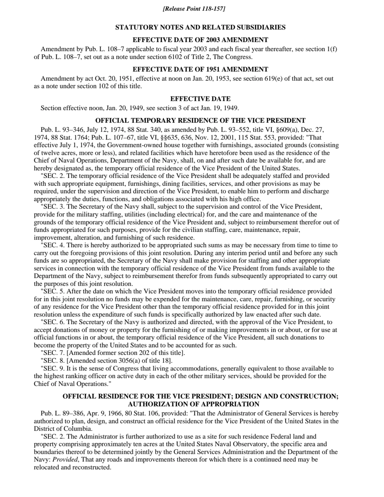 STATUTORY NOTES AND RELATED SUBSIDIARIES
EFFECTIVE DATE OF 2003 AMENDMENT
Amendment by Pub. L. 10…