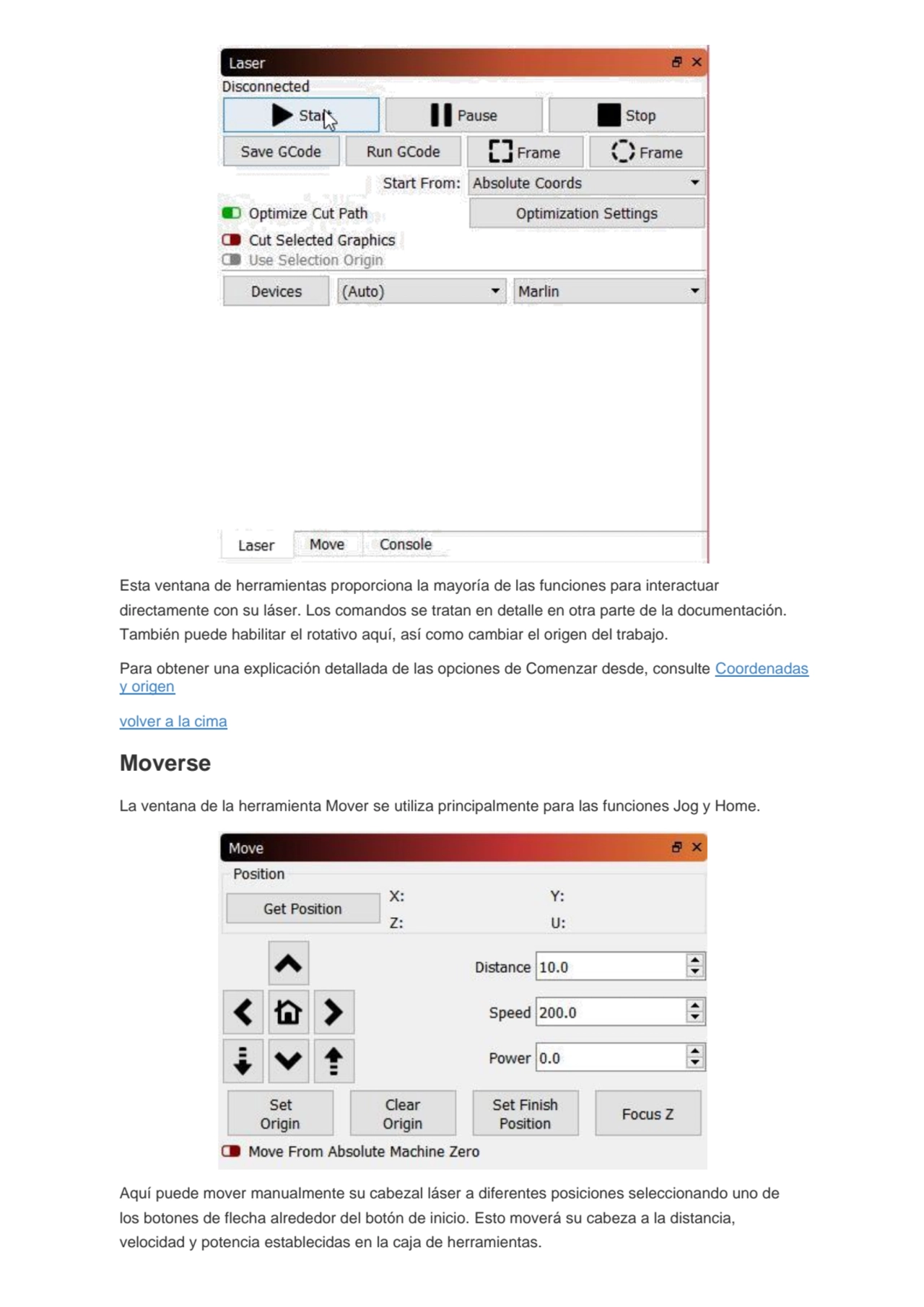 Esta ventana de herramientas proporciona la mayoría de las funciones para interactuar 
directament…