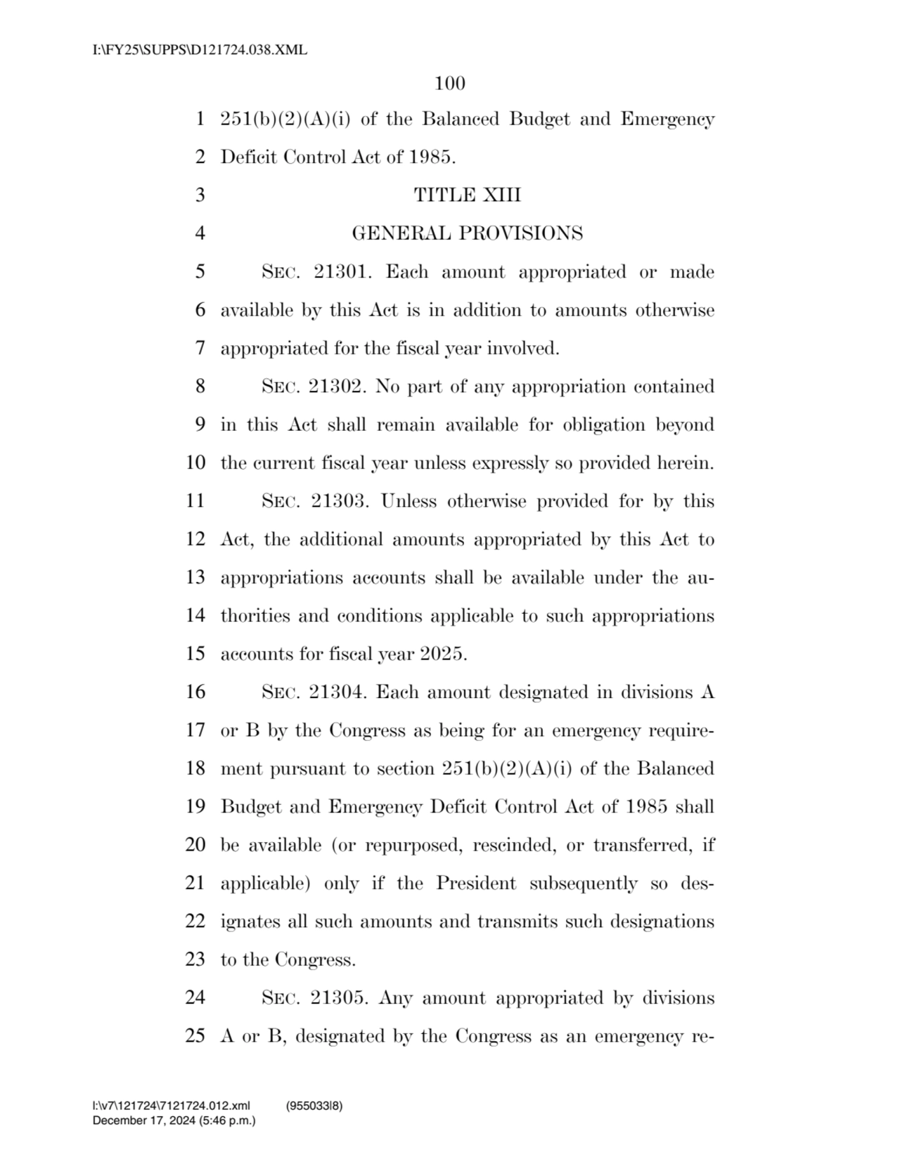 100 
1 251(b)(2)(A)(i) of the Balanced Budget and Emergency 
2 Deficit Control Act of 1985. 
3 T…