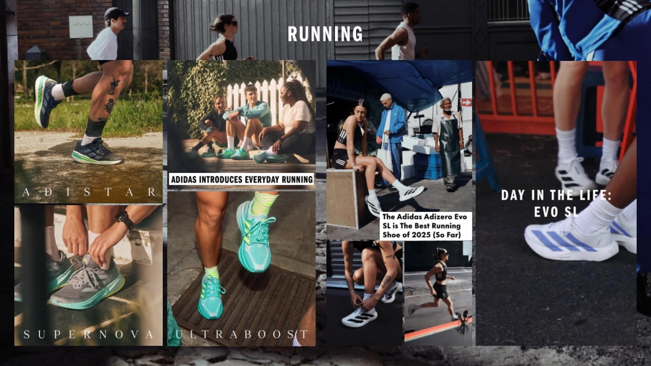 Adidas q2 2025 earnings presentation - Page 15
