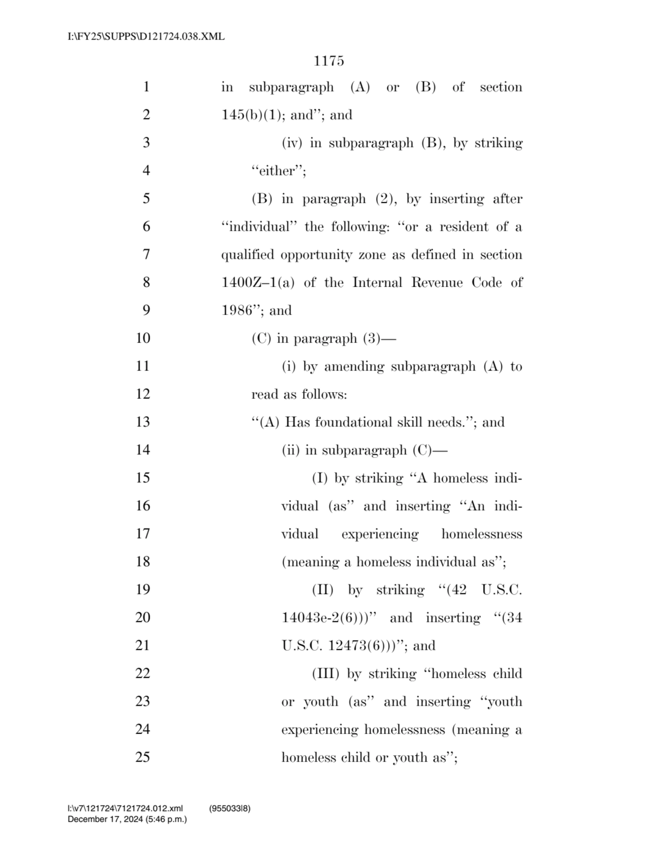 1175 
1 in subparagraph (A) or (B) of section 
2 145(b)(1); and’’; and 
3 (iv) in subparagraph (…