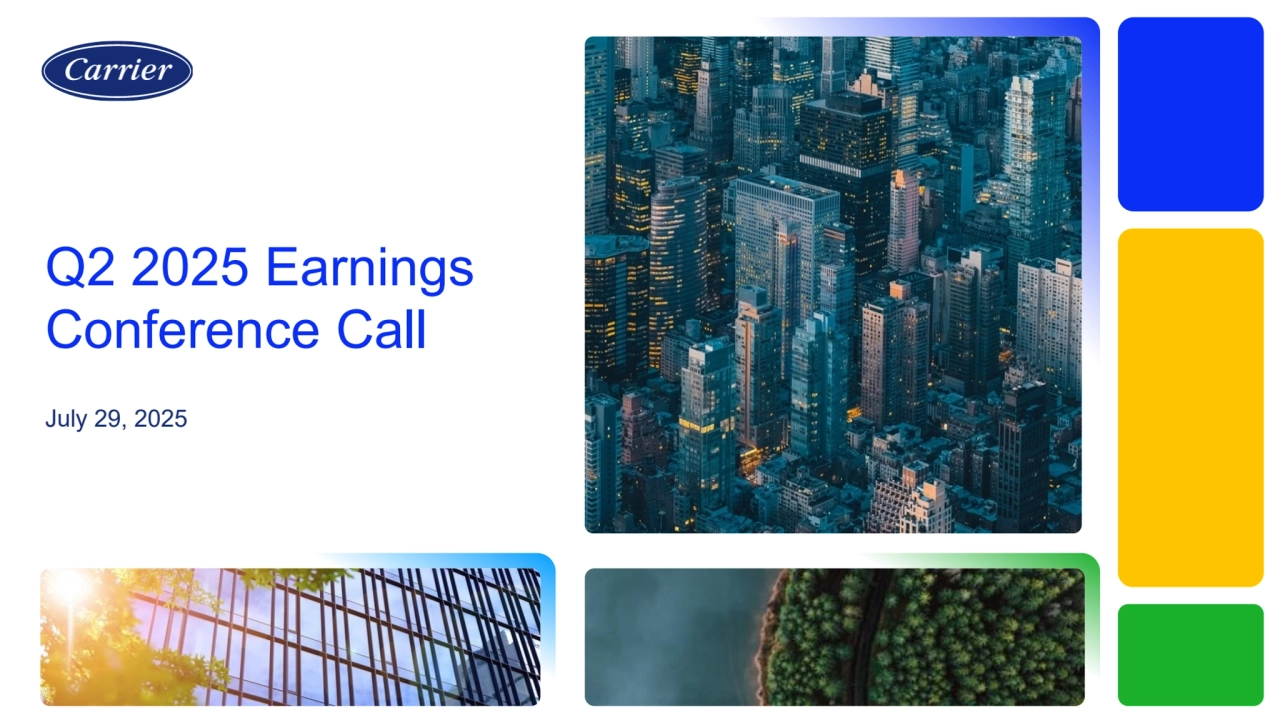 Q2 2025 Earnings
Conference Call
July 29, 2025